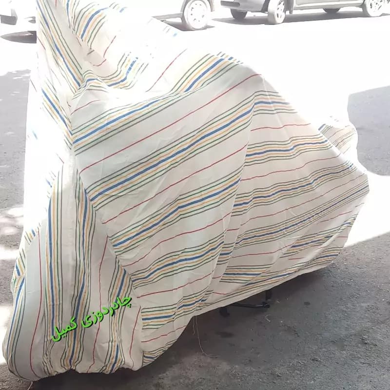 چادر موتورسیکلت آپاچی برزنتی نخی قابل شستشو — تصویر ۴