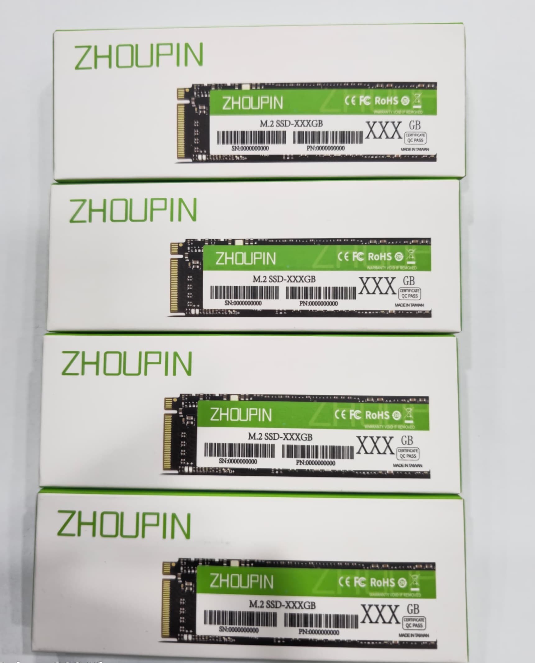 حافظه اس اس دی اینترنال ژوپین ZHOUPIN M.2 2280 NVMe ظرفیت 256 گیگابایت — تصویر ۸