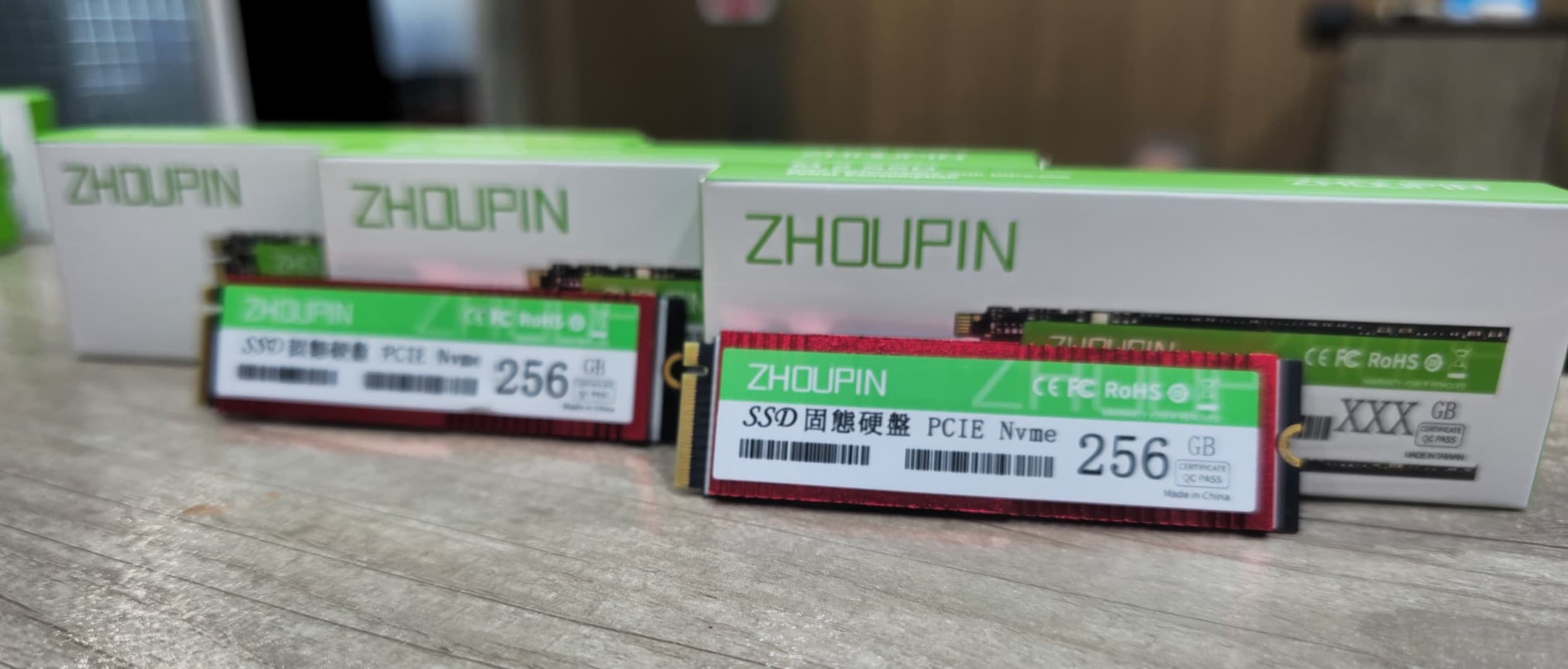 حافظه اس اس دی اینترنال ژوپین ZHOUPIN M.2 2280 NVMe ظرفیت 256 گیگابایت — تصویر ۳