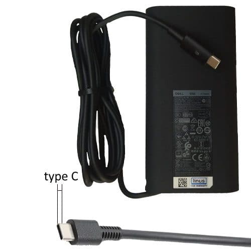 شارژر لپ تاپ دل DELL Laptop Charger 20V 4.5A TYPE-C 90W — تصویر ۳