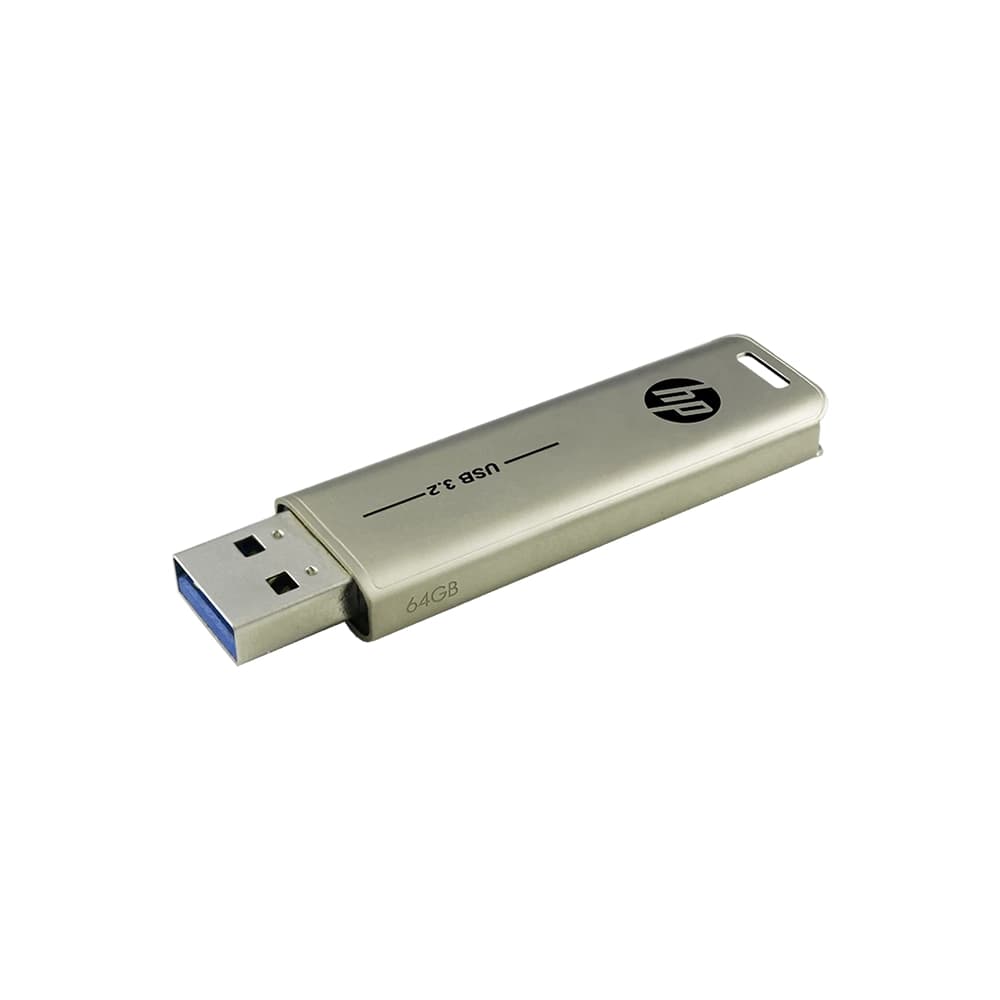 فلش مموری اچ پی مدل x796w USB3.2 64GB نقرهای — تصویر ۱۱