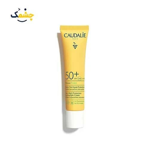 کرم ضد آفتاب فلوئیدی کدلی Caudalie مدل Vinosun Protect حجم ۴۰ میلیلیتر اصل اورجینال ضمانت اصالت کالا — تصویر ۵
