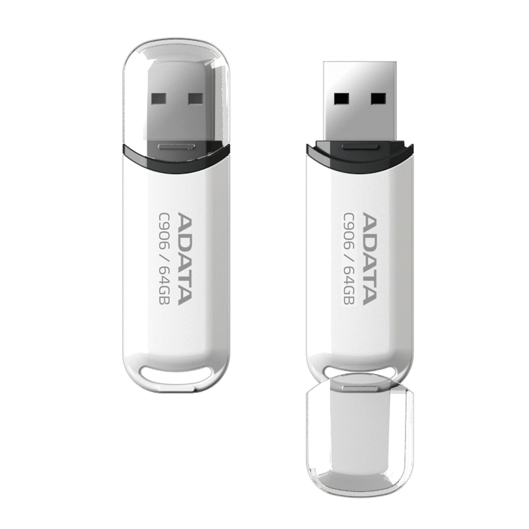فلش مموری ای دیتا مدل C906 USB2.0 64GB سفید — تصویر ۳