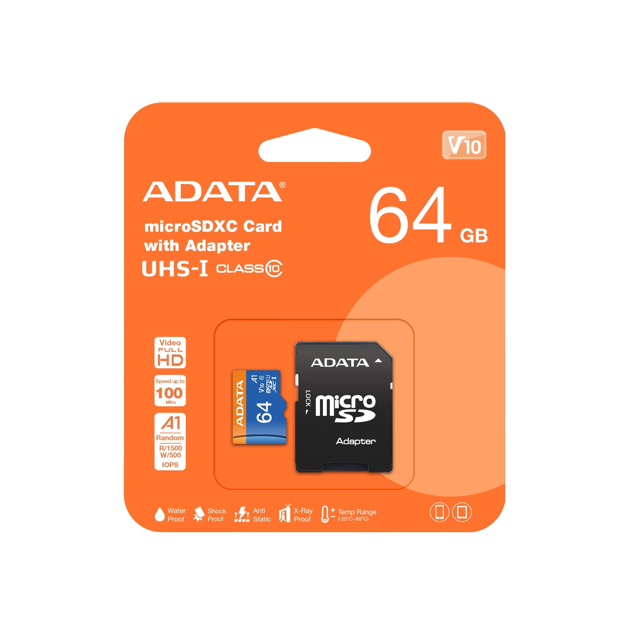 کارت حافظه ای دیتا مدل MicroSD UHS-I Class10 64GB — تصویر ۷