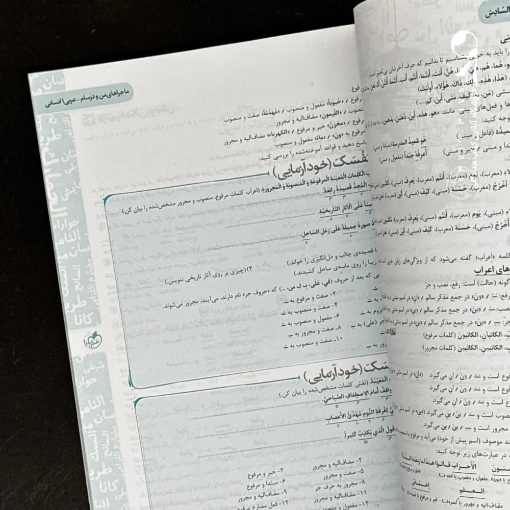 ماجرای بیست عربی دهم انسانی نشر خیلی سبز | خرید و معرفی — تصویر ۵