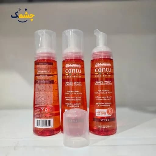 موس مو کنتو | Cantu Wave Whip Curling Mousse — تصویر ۸