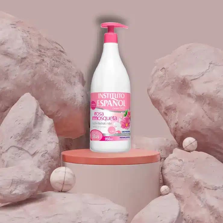 لوسیون بدن گل رز اسپانول – حجم 950ml — تصویر ۸