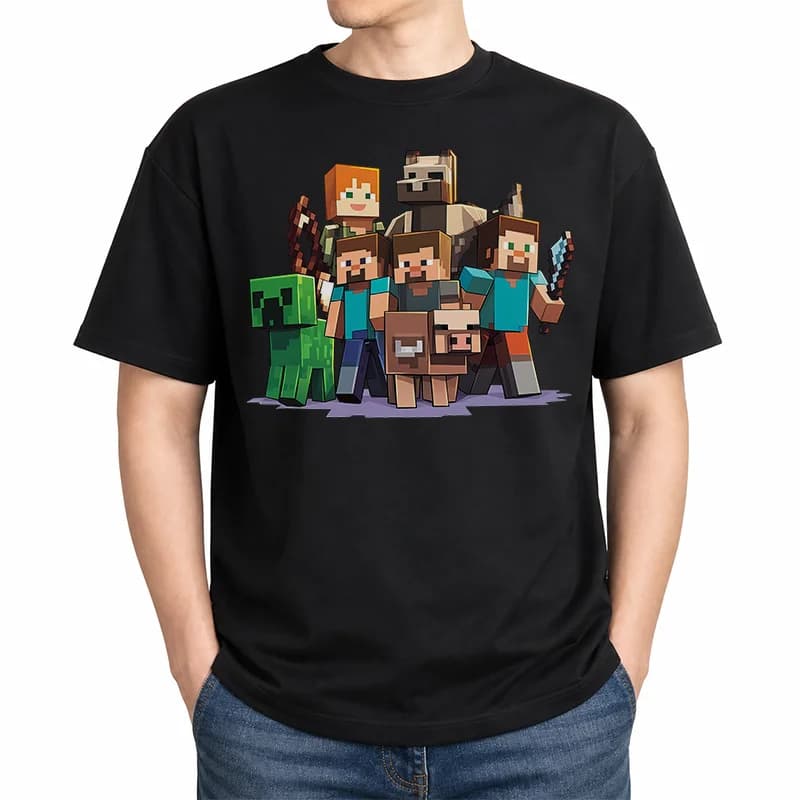 تیشرت ماینکرافت minecraft کد 43 — تصویر ۲