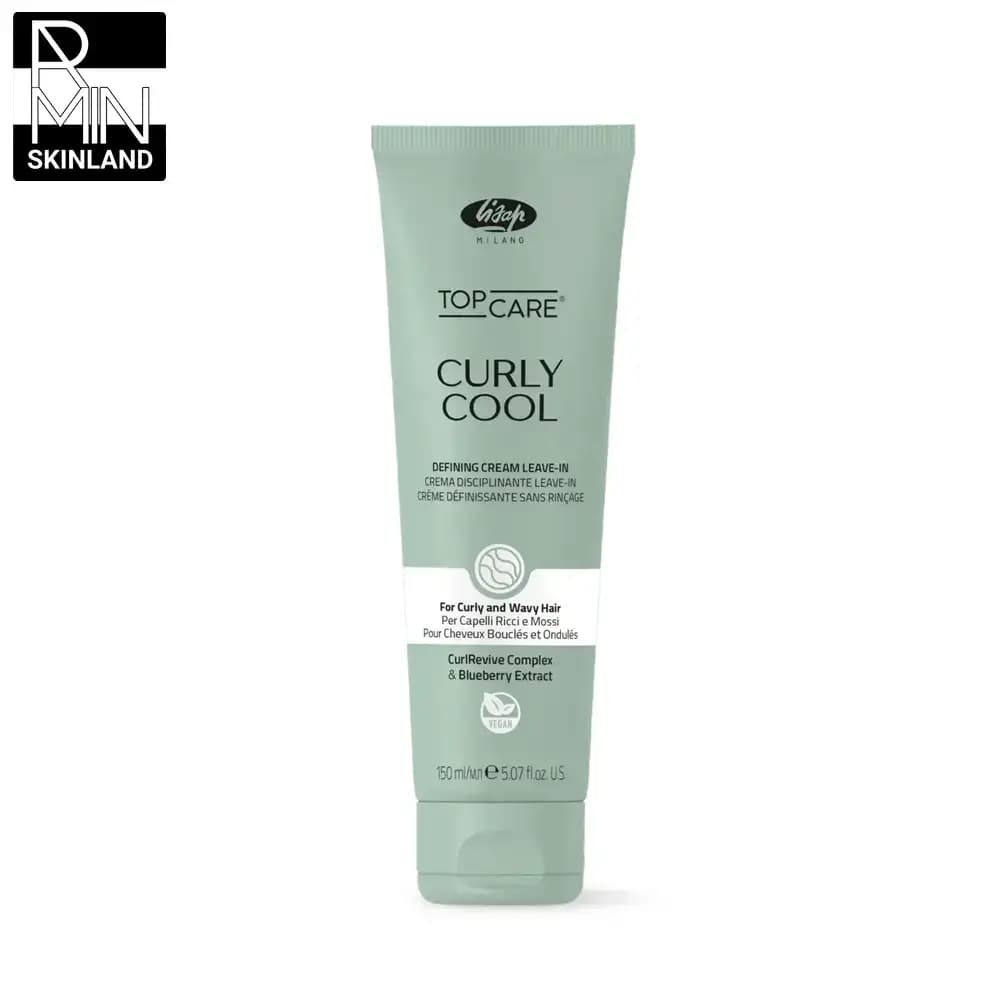 کرم مو فر لیزاپ مدل Top Care Curly Cool حجم 150ml — تصویر ۴