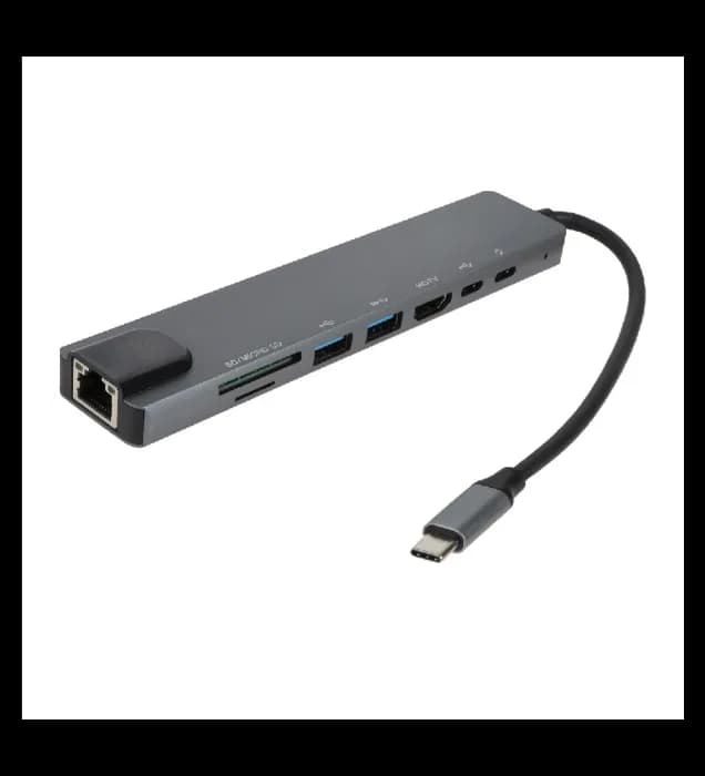 هاب 8 پورت Type-c کینگ دام مدل HK-029 — تصویر ۲