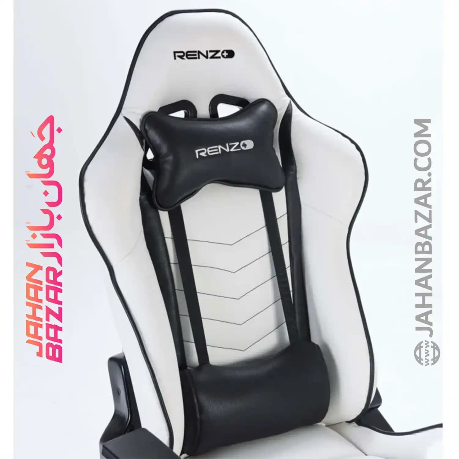 صندلی گیمینگ رنزو پولار مدل RENZO Polar Edition — تصویر ۵