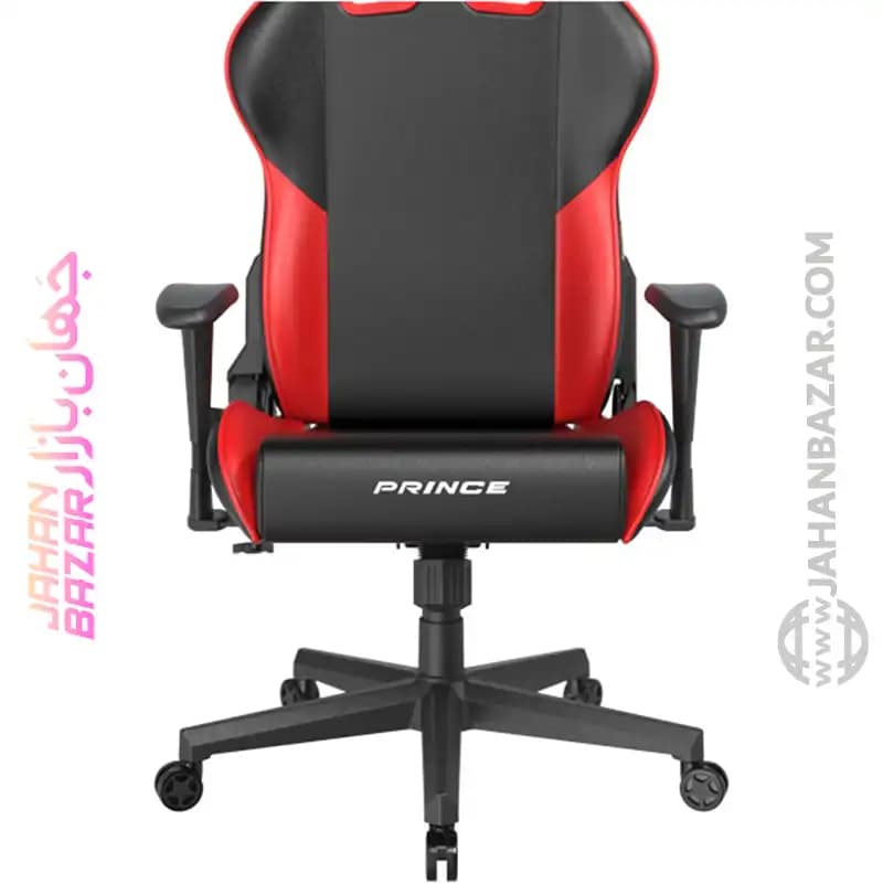 صندلی گیمینگ دی ایکس ریسر مدل DxRacer Prince P132 2025 Black Red مشکی قرمز — تصویر ۶
