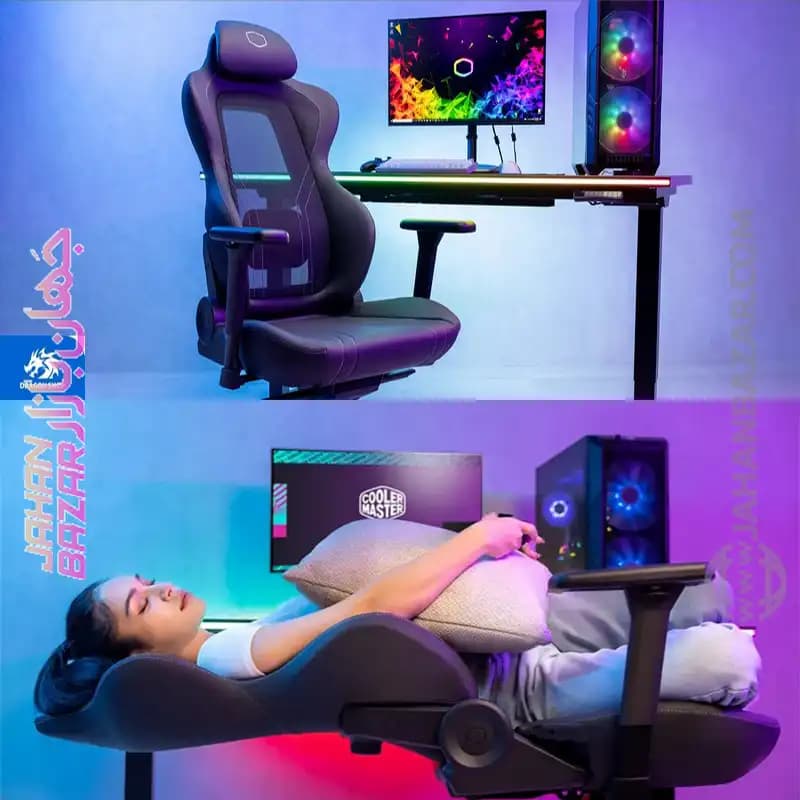 صندلی اداری گیمینگ کولر مستر مدل CoolerMaster Hybrid 1 Ergo — تصویر ۱۰