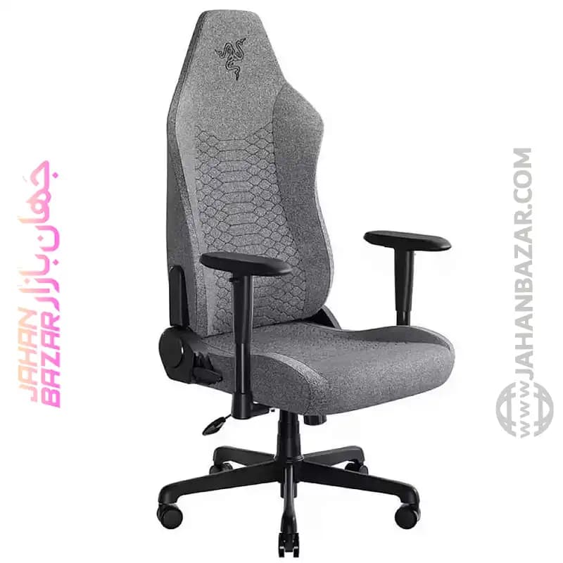 صندلی گیمینگ ریزر Razer مدل Iskur V2 NEWGEN Light Gray خاکستری — تصویر ۴