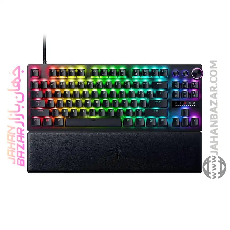 کیبورد گیمینگ ریزر Razer مدل Huntsman V3 Pro TKL — تصویر ۱۱