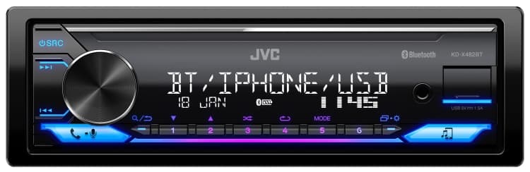 پخش جی وی سی JVC KD-X482BT — تصویر ۳