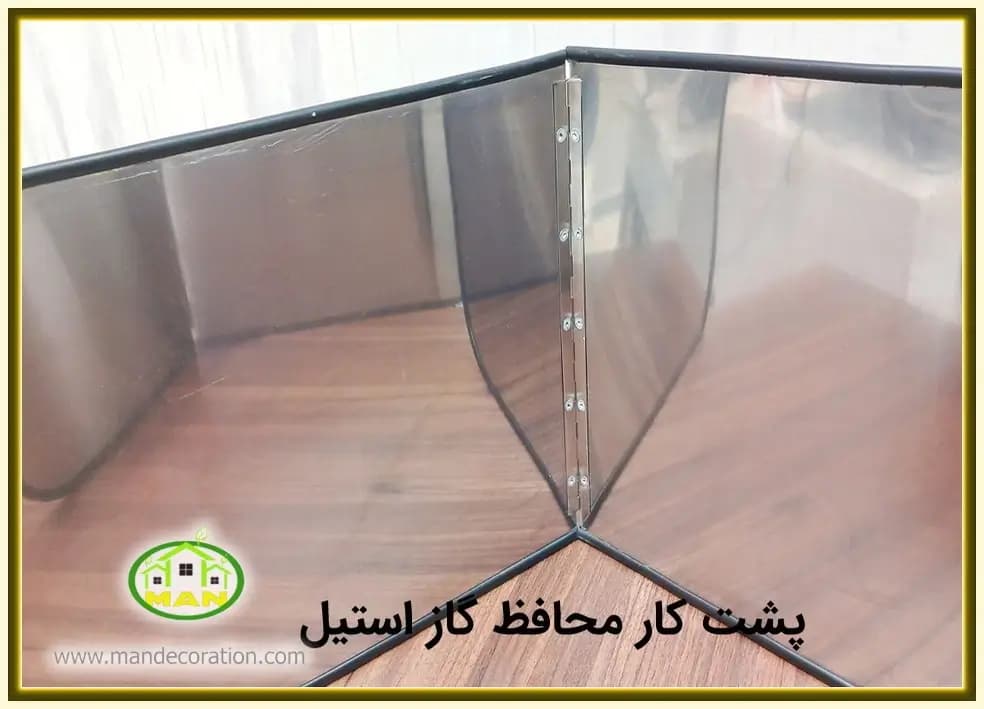 محافظ گاز استنلس استیل — تصویر ۴