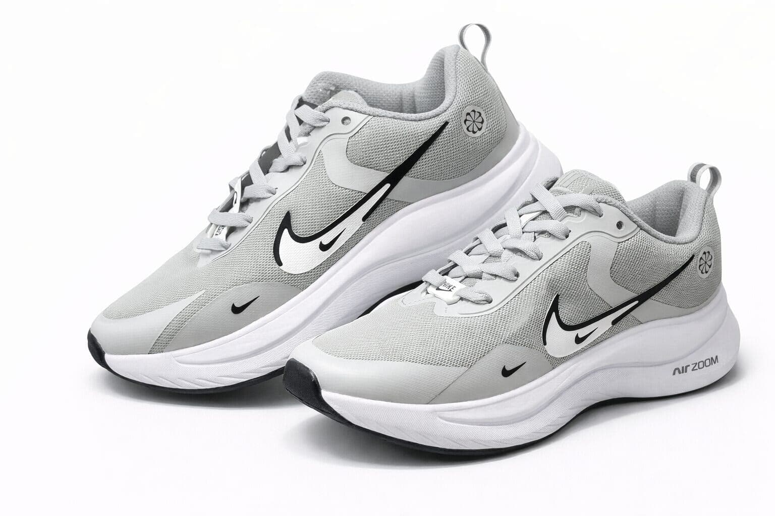 کتونی مردانه نایک ایر زوم مشکی سفید اسپرت رانینگ | Nike Air Zoom Running Shoes — تصویر ۳