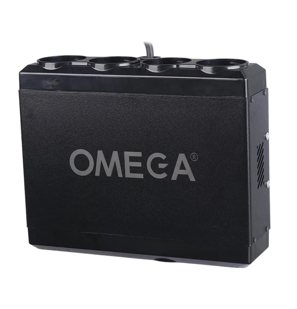محافظ برق امگا OMEGA دیجیتال چهارخانه مدل F6000 — تصویر ۲