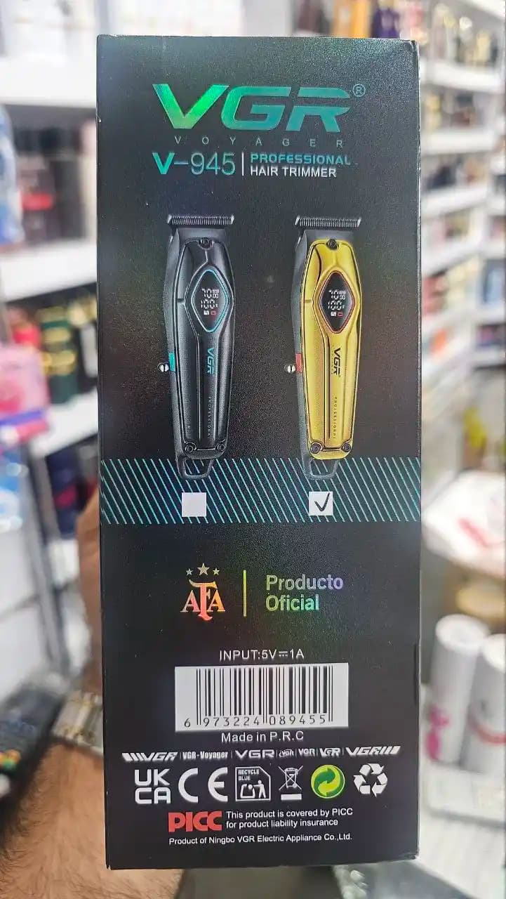 ماشین اصلاح خط زن وی جی آر مدل VGR V-945 ریش تراش شیور خط زن حجم زن — تصویر ۹