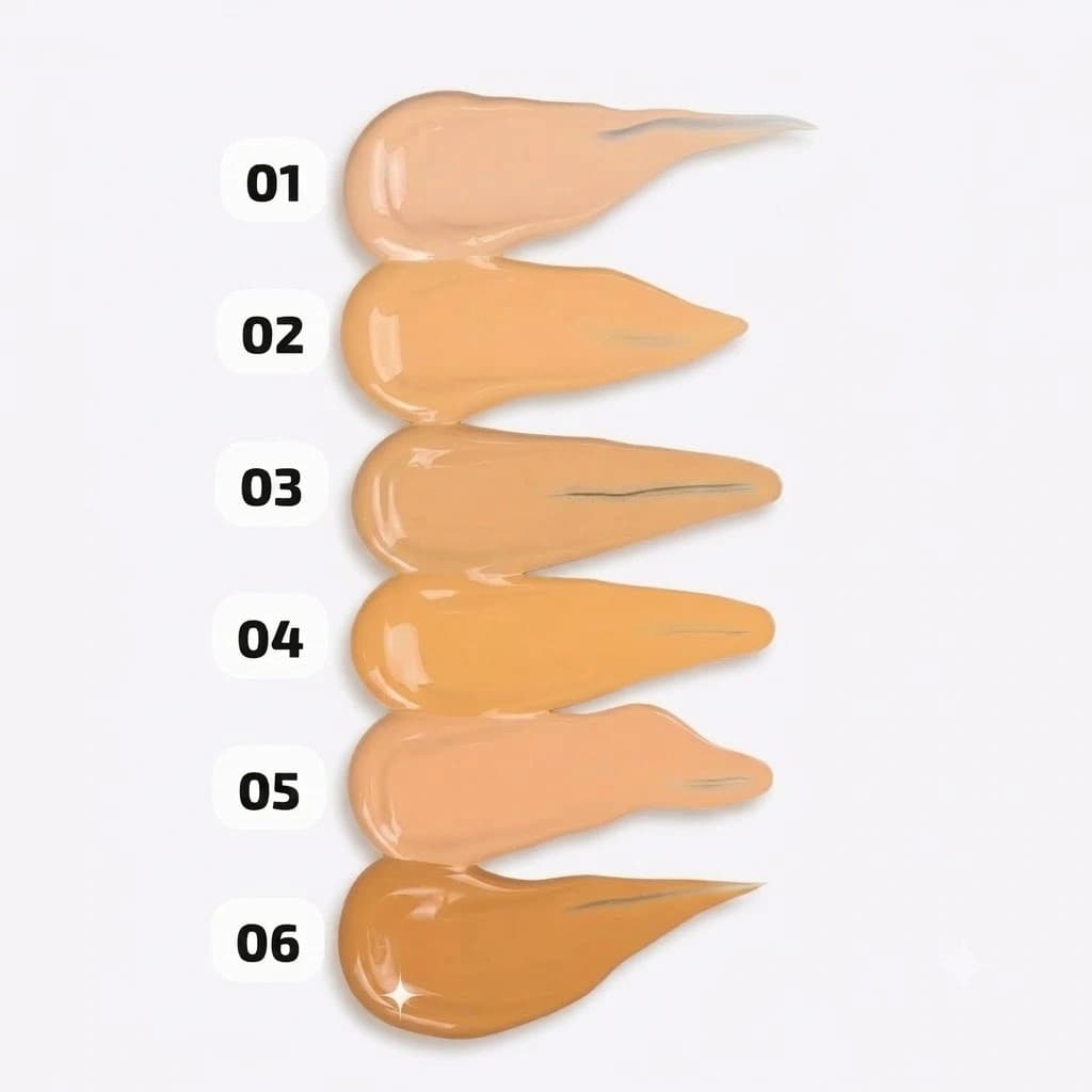 کرم پودر مات میچانو مدل VELVET LAST شماره MF-01 رنگ FAIR IVORY حجم 30 میل — تصویر ۴