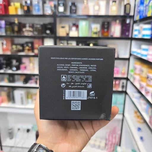 عطر ادکلن لالیک مشکی درب چوبی انکر نویر مردانه و زنانه 100 میل برند شرکتی جانوین رایحه گرم و تلخ و چوب سوخته — تصویر ۳