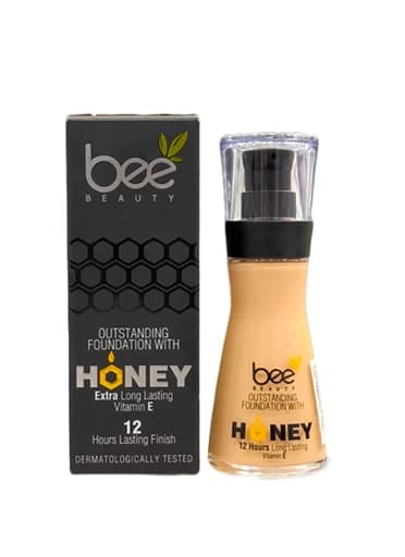 کرم پودر بی بیوتی شماره Bee Beauty 410 — تصویر ۶