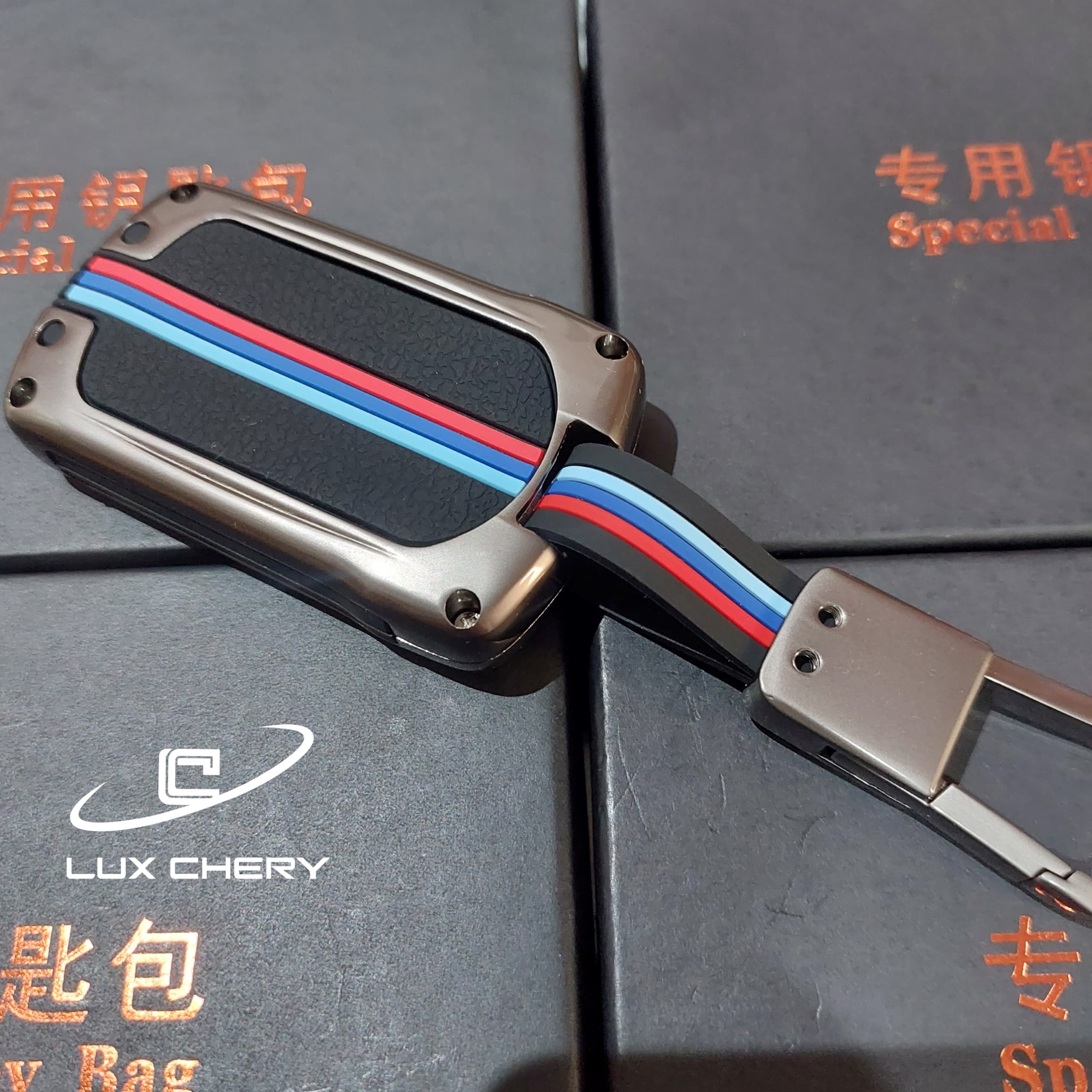 قاب ریموت لاکچری فلزی آریزو 5 طرح BMW (ریموت مدل 95 تا 98) — تصویر ۴