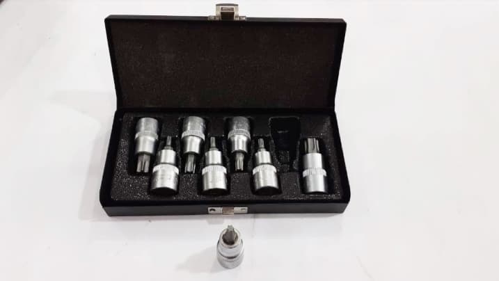 جعبه بکس النی9 پارچه ستاره ای درایو 1/2 سایز T20_T60 میلی متر هنس تایوان — تصویر ۶