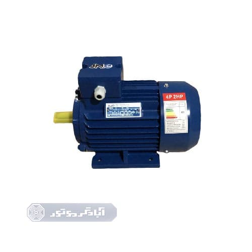 موتور الکتریکی سه فاز 3 اسب 1400 دور سیم مس بدنه چدن – STKO — تصویر ۲