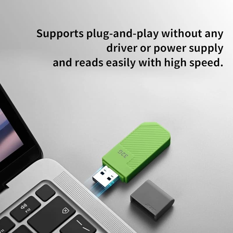 فلش ایسر Acer مدل UP300 USB 3.2 ظرفیت 32GB گیگابایت — تصویر ۸