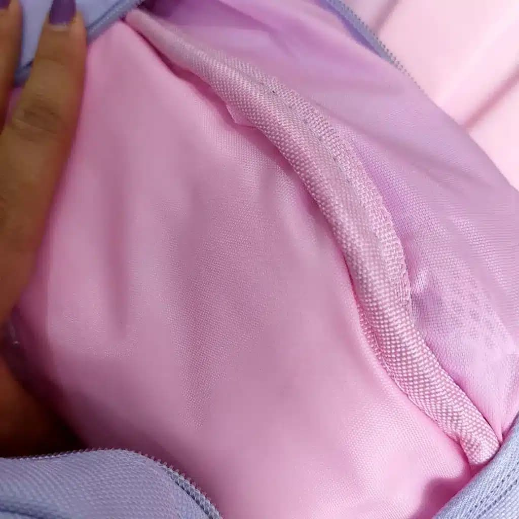 کوله مدرسه آکواریومی طرح کرومی و ملودی — تصویر ۸