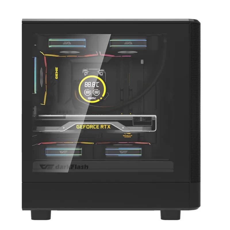 کیس کامپیوتر دارک فلش مدل گیمینگ کد DB330M MESH — تصویر ۳