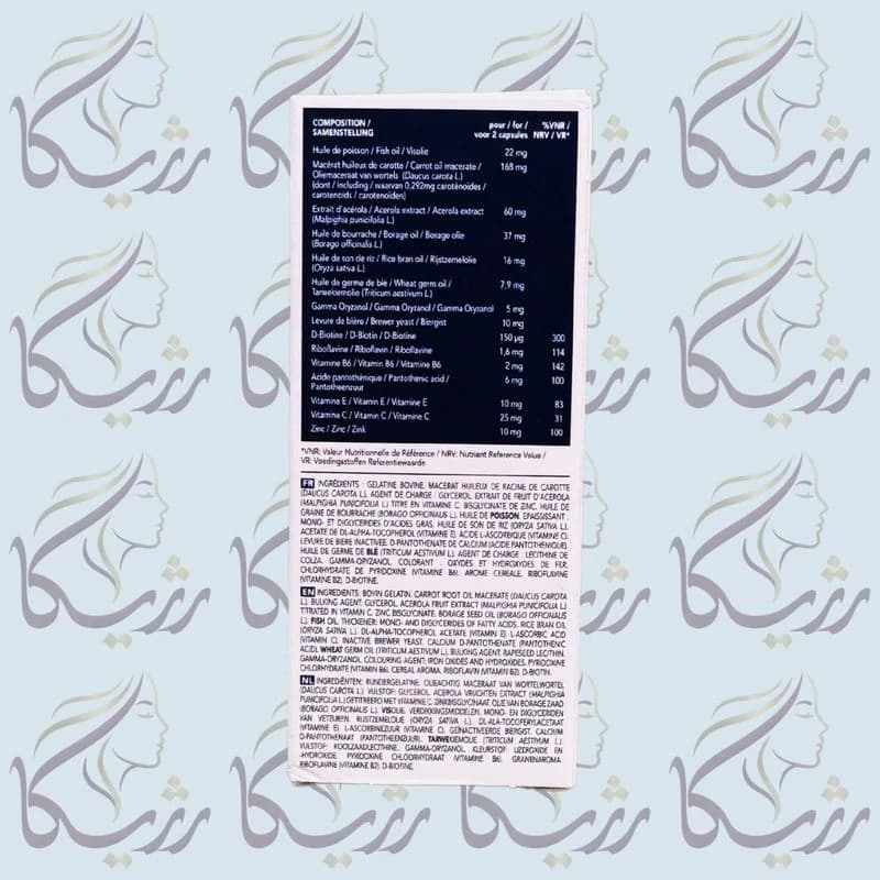 قرص (کپسول) تقویت مو و ناخن فیتوفانر فیتو-120 عددی — تصویر ۳