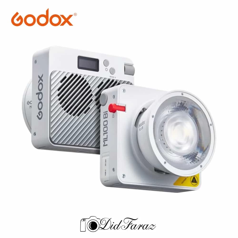 کیت ویدیولایت پرتابل گودکس Godox ML100Bi Bi-Color Portable LED Light — تصویر ۸