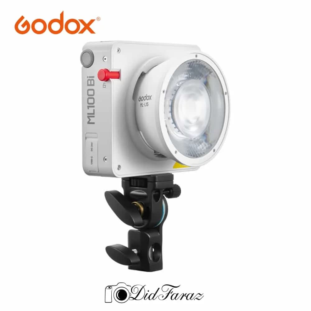 کیت ویدیولایت پرتابل گودکس Godox ML100Bi Bi-Color Portable LED Light — تصویر ۷