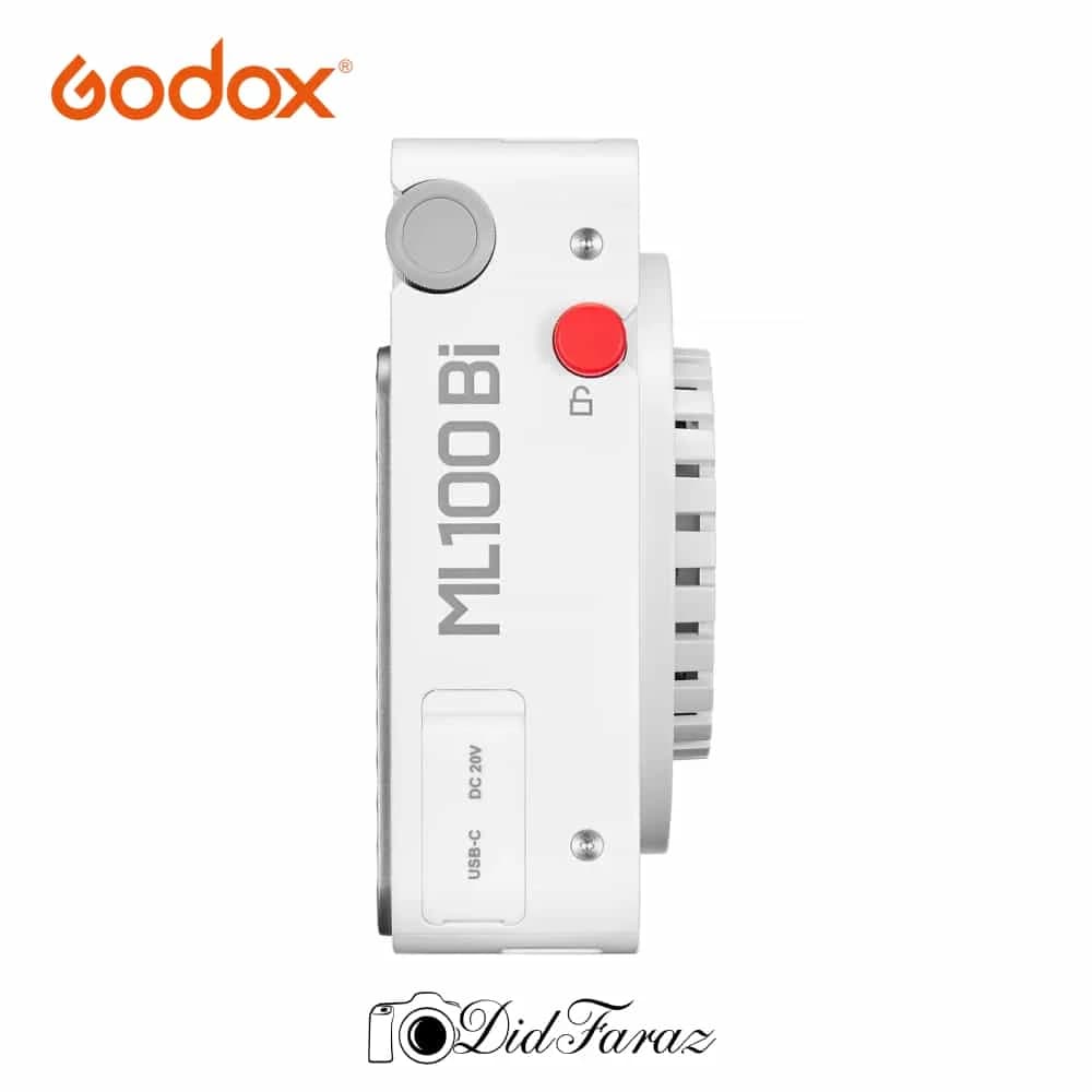 کیت ویدیولایت پرتابل گودکس Godox ML100Bi Bi-Color Portable LED Light — تصویر ۱۰
