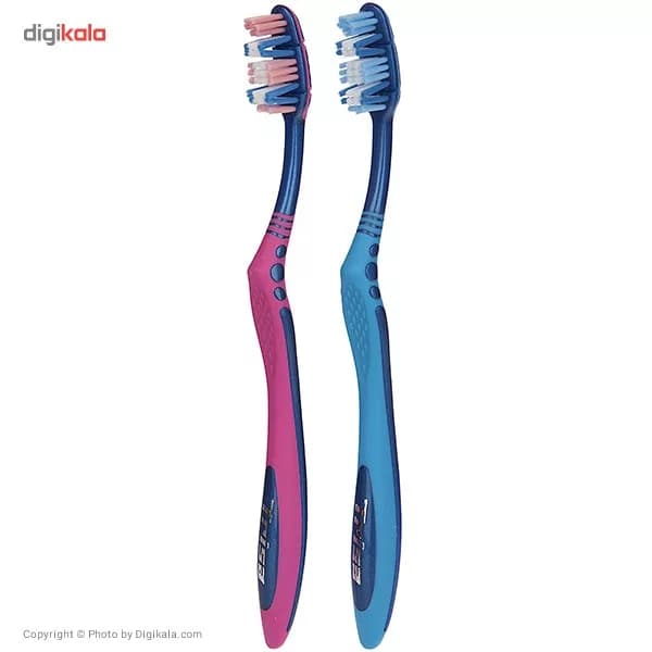 مسواک تریزا مدل Flexible Head با برس نرم بسته 2 عددی — تصویر ۵