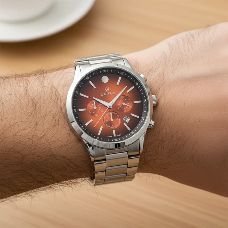 ساعت مچی عقربه ای مردانه واتسون مدل W1208G-301E — تصویر ۳
