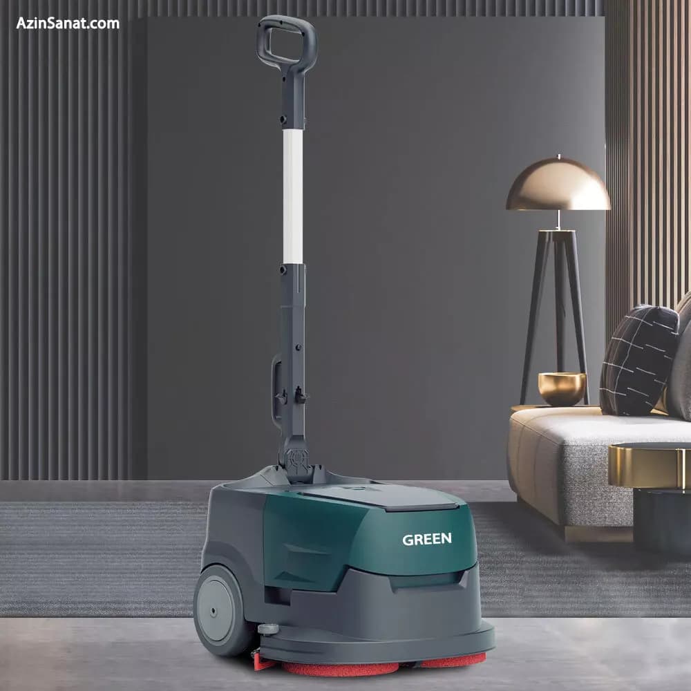 اسکرابر کفشوی کوچک باطری دار GREEN MINI 38-B — تصویر ۱۱