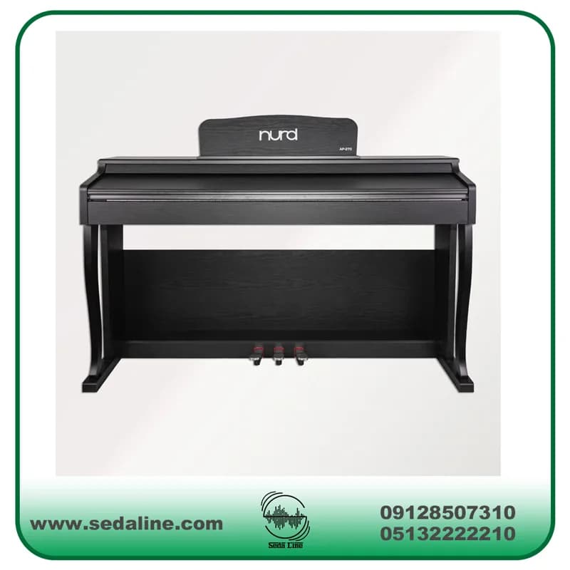 NURD AP270 پیانو دیجیتال مشکی — تصویر ۶