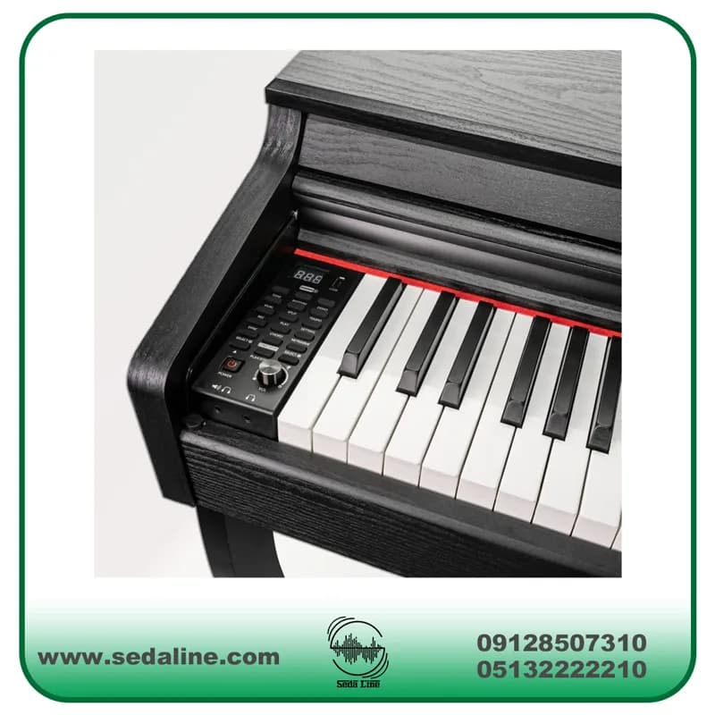NURD AP270 پیانو دیجیتال مشکی — تصویر ۸