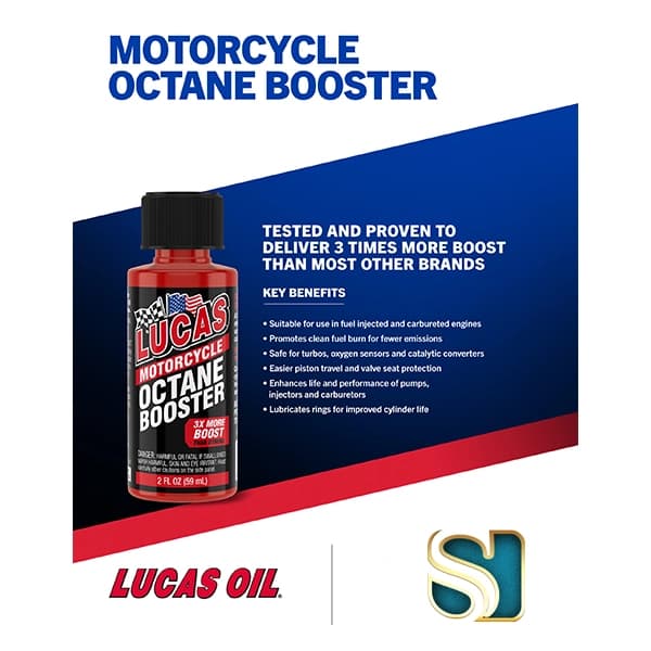 اکتان موتور سیکلت لوکاس MOTORCYCLE OCTANE BOOSTER LUCAS — تصویر ۵