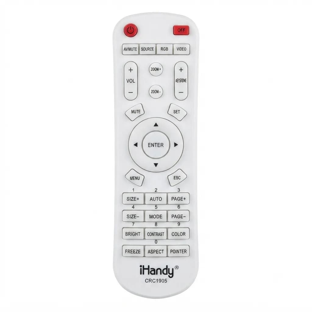 ریموت کنترل همه کاره پروژکتور و ویدئو پروژکتور iHandy CRC1905