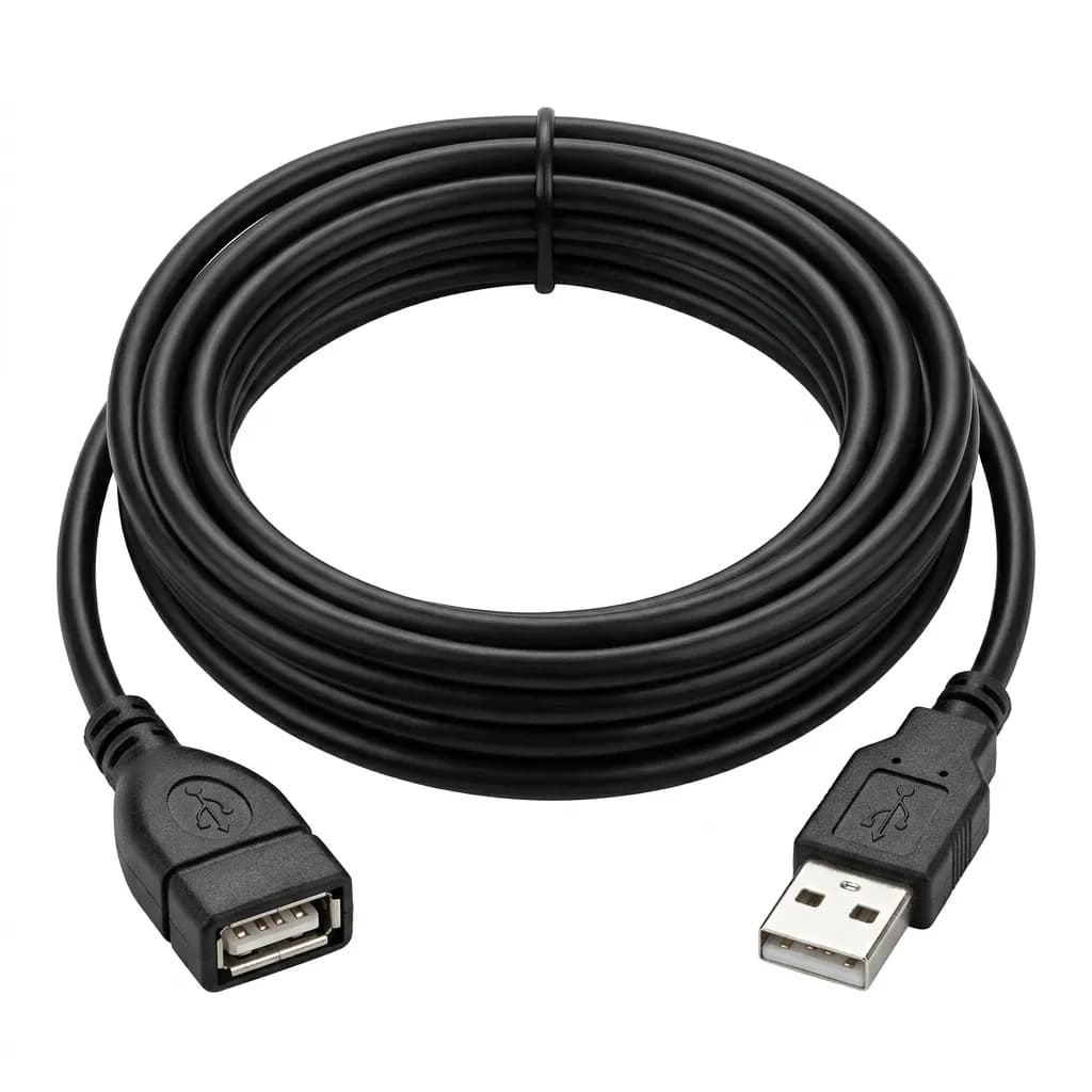 کابل افزایش طول USB 2.0 طول ۳ متر برند belden — تصویر ۴