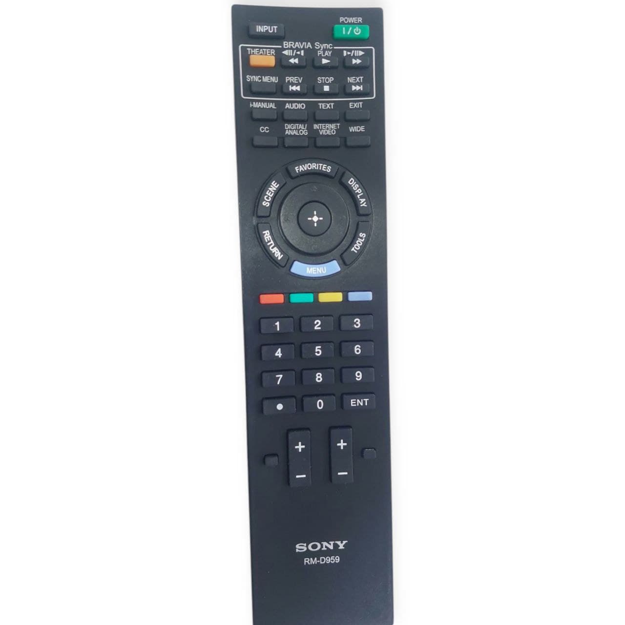 ریموت کنترل تلویزیون سونی SONY مدل D959 — تصویر ۲