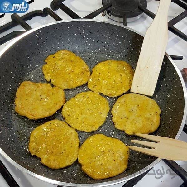 ست کفگیر ملاقه چوبی سپیدار — تصویر ۴