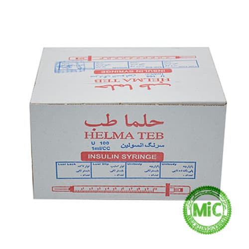 سرنگ انسولین یک میل حلما — تصویر ۳