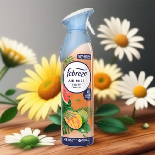اسپری خوشبو کننده هوا فبرز febreze با رایحه میوه های استوایی حجم 185میل — تصویر ۲