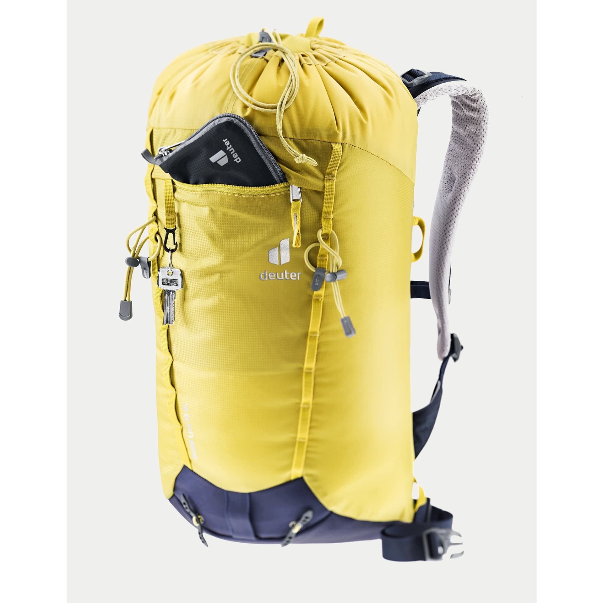 کوله پشتی 22 لیتری دیوتر مدل DEUTER GUIDE LITE 22 SL زرد — تصویر ۷